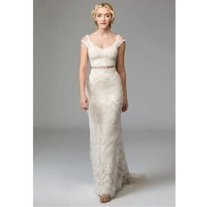 Willowby By Watters Roswell Skirt & Jones Top Wedding Dress NEW